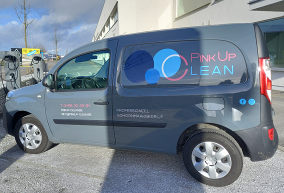 PinkUp Clean -auto - professioneel schoonmaakbedrijf